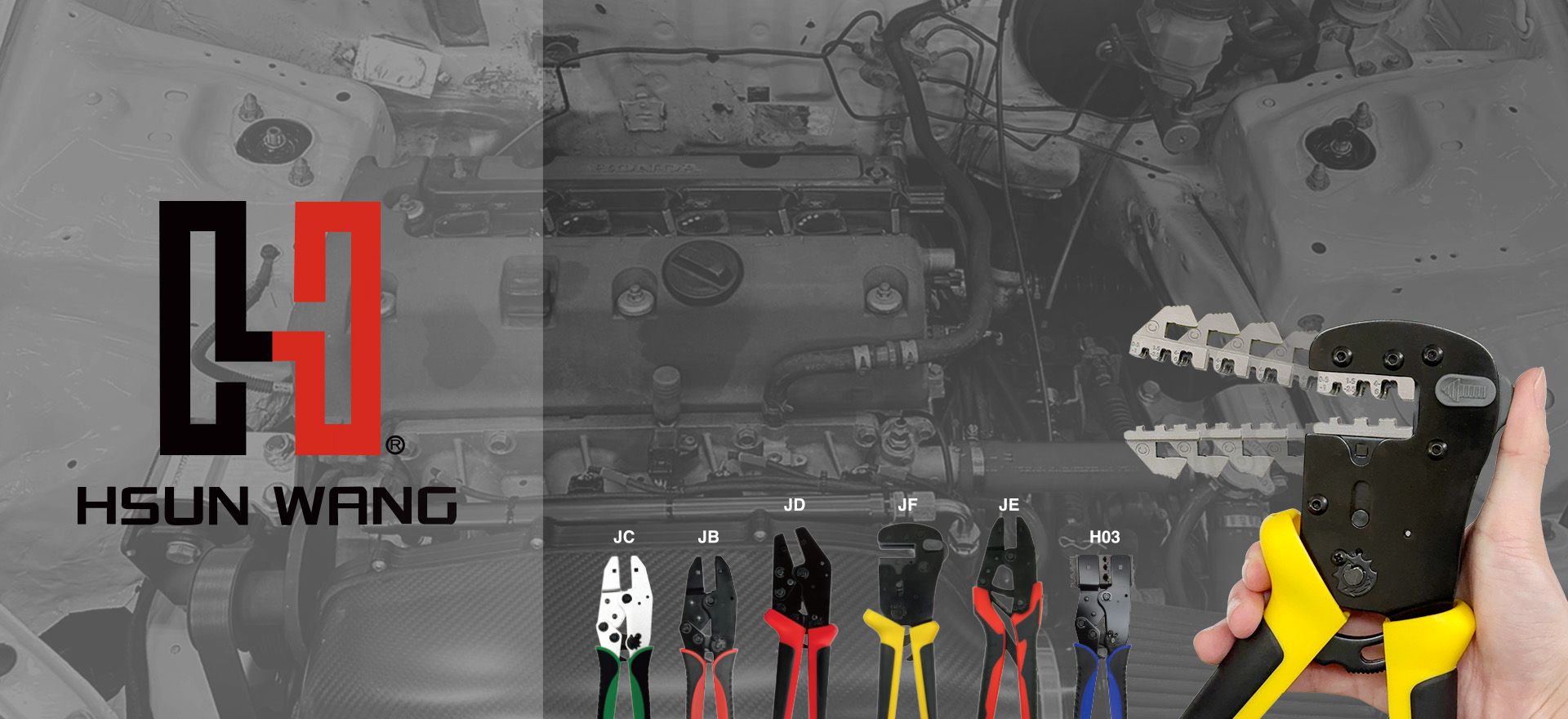 Hsun Wang (hsunwang.com) For Hsun Wang crimping tool product.