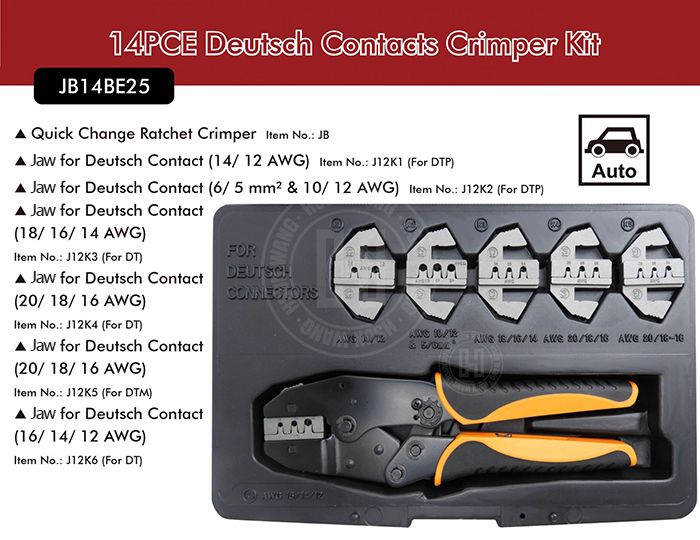 JB14BE25 Deutsch Contacts Crimper-JB14BE25-Jaw-crimp-crimping-crimptool-crimpingtool-crimpwire-ferrulecrimp-ratchetcrimp-TaiwanManufacturer-hsunwang-licrim-hsunwang.com
