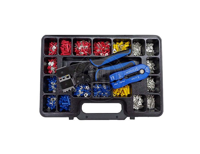 1003PCE Twin Quick Change Ratchet Crimper Kit-H031003BC-Jaw-crimp-crimping-crimp tool-crimping tool-crimp wire-ferrule crimp-ratchet crimp-Taiwan Manufacturer-Insulated terminal-non Insulated terminal-hsunwang-licrim-hsunwang.com