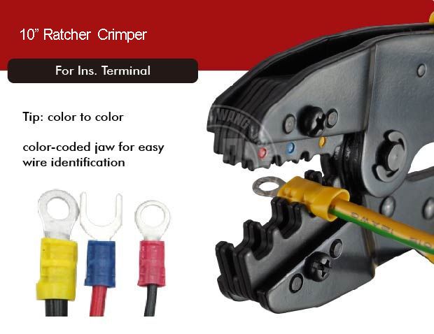 I31468BK-doublecrimp-doublecrimptool-Insulatedcrimpingtool-insulatedterminal-insulatedelectricalterminal-spadeconnector-taiwancrimpingtool-TaiwanManufacturer-licrim-hsunwang.com