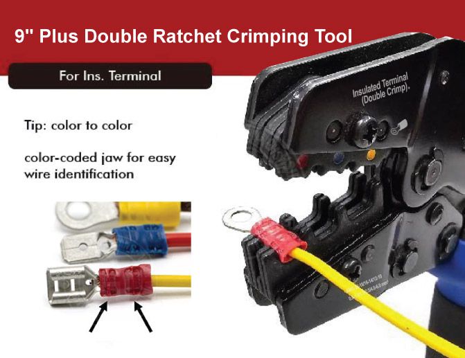 I36I Ins. Terminal Ratchet Crimper-I36I-Jaw-crimp-crimping-crimptool-crimpingtool-crimpwire-ferrulecrimp-ratchetcrimp-TaiwanManufacturer-hsunwang-licrim-hsunwang.com