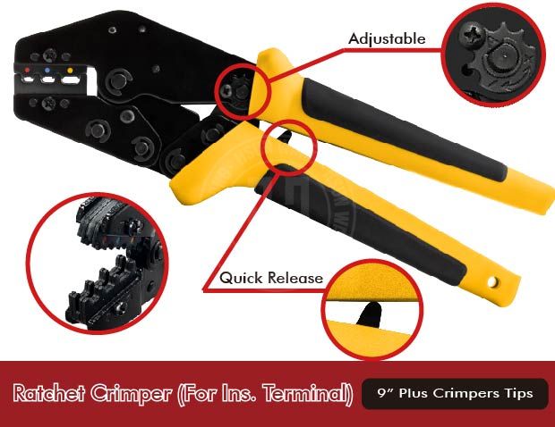  I36I Ins. Terminal Ratchet Crimper-I36I-Jaw-crimp-crimping-crimptool-crimpingtool-crimpwire-ferrulecrimp-ratchetcrimp-TaiwanManufacturer-hsunwang-licrim-hsunwang.com
