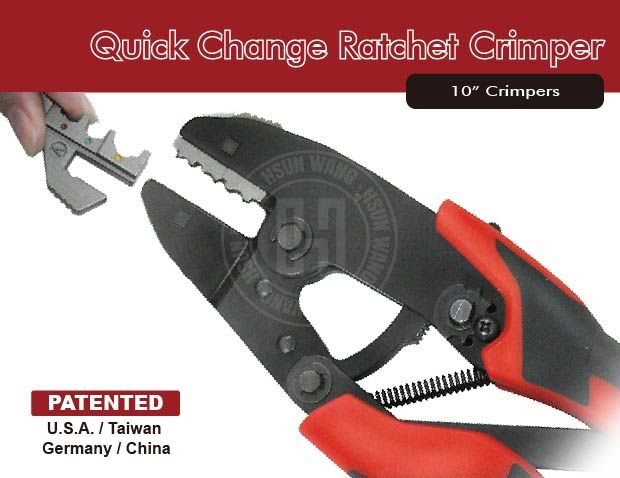 JE439AB10-Jaw-crimp-crimping-crimp tool-crimping tool-crimp wire-ferrule crimp-ratchet crimp-Taiwan Manufacturer-hsunwang-licrim-hsunwang.com