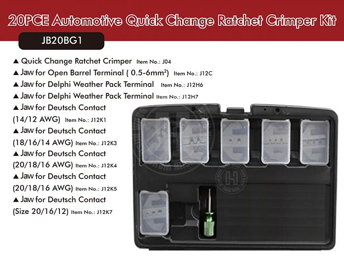 JB20BG1A  Deutsch Terminal Release Tools-JB20BG1A-Jaw-crimp-crimping-crimptool-crimpingtool-crimpwire-ferrulecrimp-ratchetcrimp-TaiwanManufacturer-hsunwang-licrim-hsunwang.com
