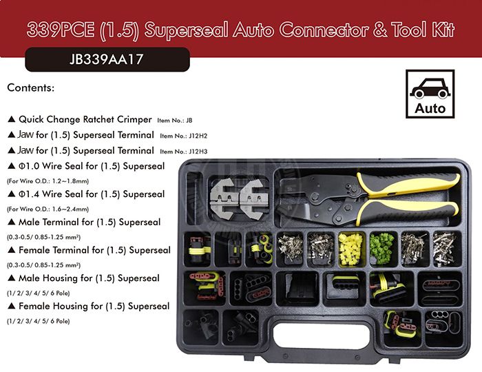 Superseal crimping tool JB339AA17-JB339AA17-Jaw-crimp-crimping-crimp tool-crimping tool-hsunwang-licrim-hsunwang.com