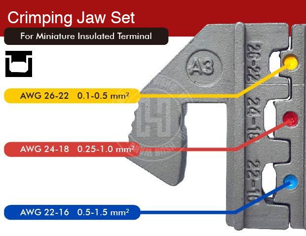 Quick Change Crimping Jaw J12JA3-J12JA3-Jaw-crimp-crimping-crimp tool-crimping tool-licrim-hsunwang-licrim-hsunwang.com