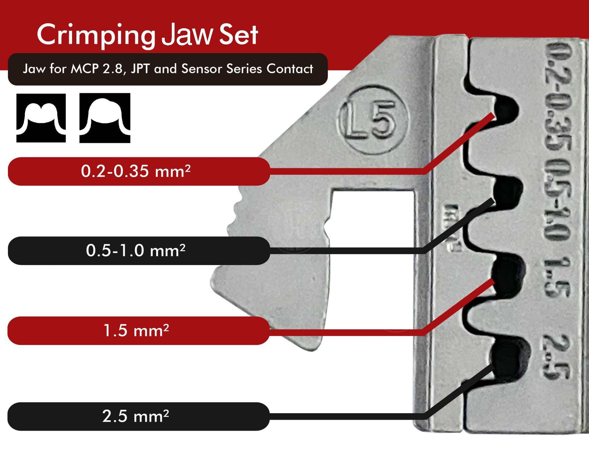 J12JL5-Jaw-crimp-crimping-crimp tool-crimping tool-crimp wire-ferrule crimp-ratchet crimp-Taiwan Manufacturer-hsunwang-licrim-hsunwang.com