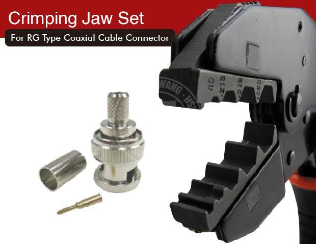 Jaw for RG Type Coaxial Cable Connector J12JE6-J12JE6-Jaw-crimp-crimping-crimp tool-crimping tool-hsunwang-licrim-hsunwang.com