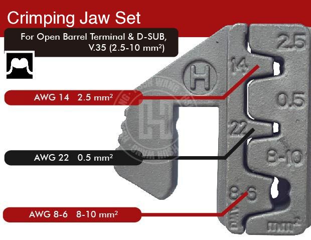 J12JH licrim-J12JH-Jaw-crimp-crimping-crimp tool-crimping tool-hsunwang-licrim-hsunwang.com