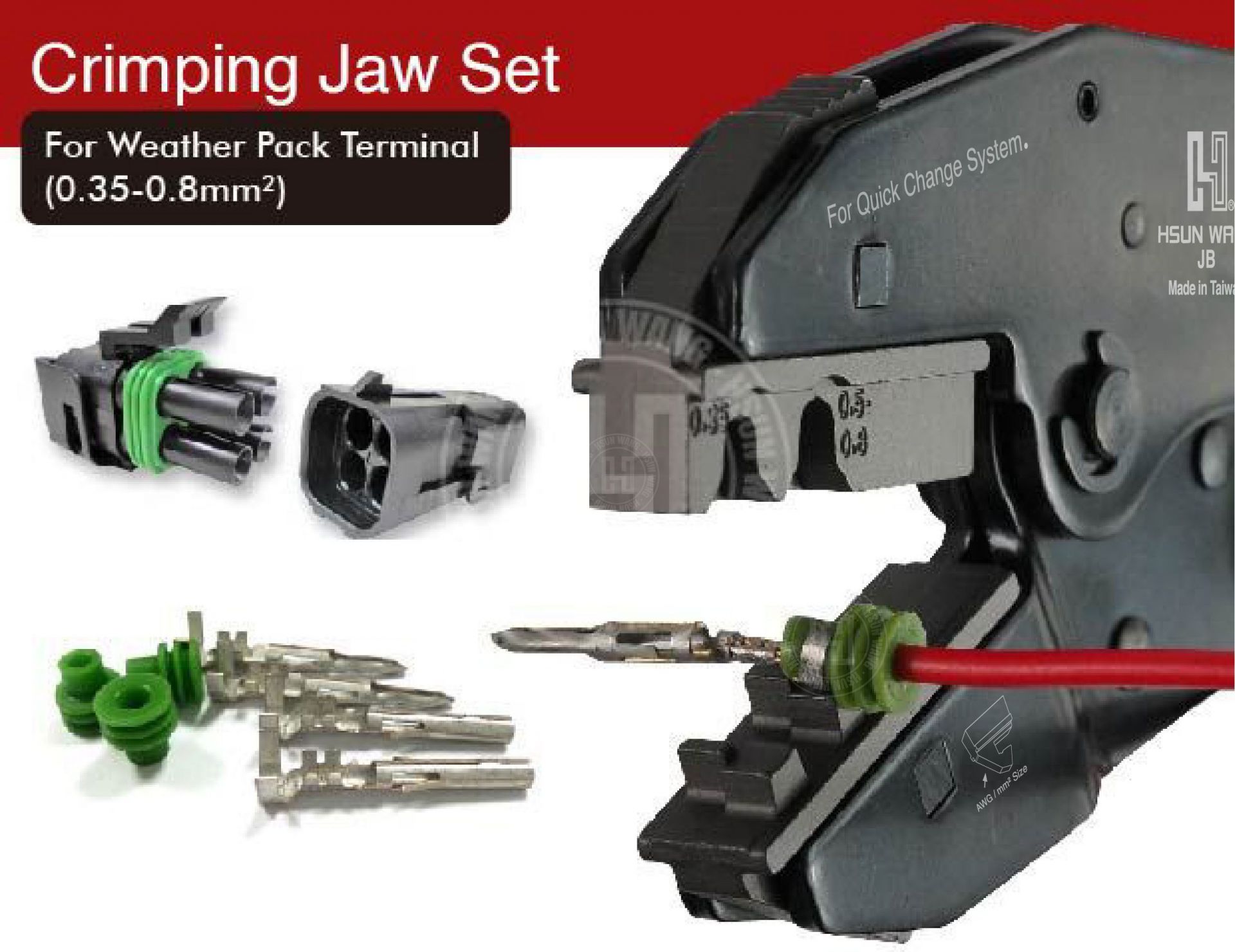 JB4JA18-weatherpackterminal-waterproofconnectors-wiringconnector-taiwancrimpingtool-TaiwanManufacturer-licrim-hsunwang.com
