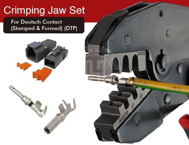 Jaw for  TE Deutsch DTP Contact -deutsch Stamped &amp;amp;amp;amp;amp; Formed crimping tool  j12-J12JK2-Jaw-crimp-crimping-crimp tool-crimping tool-hsunwang-licrim-hsunwang.com