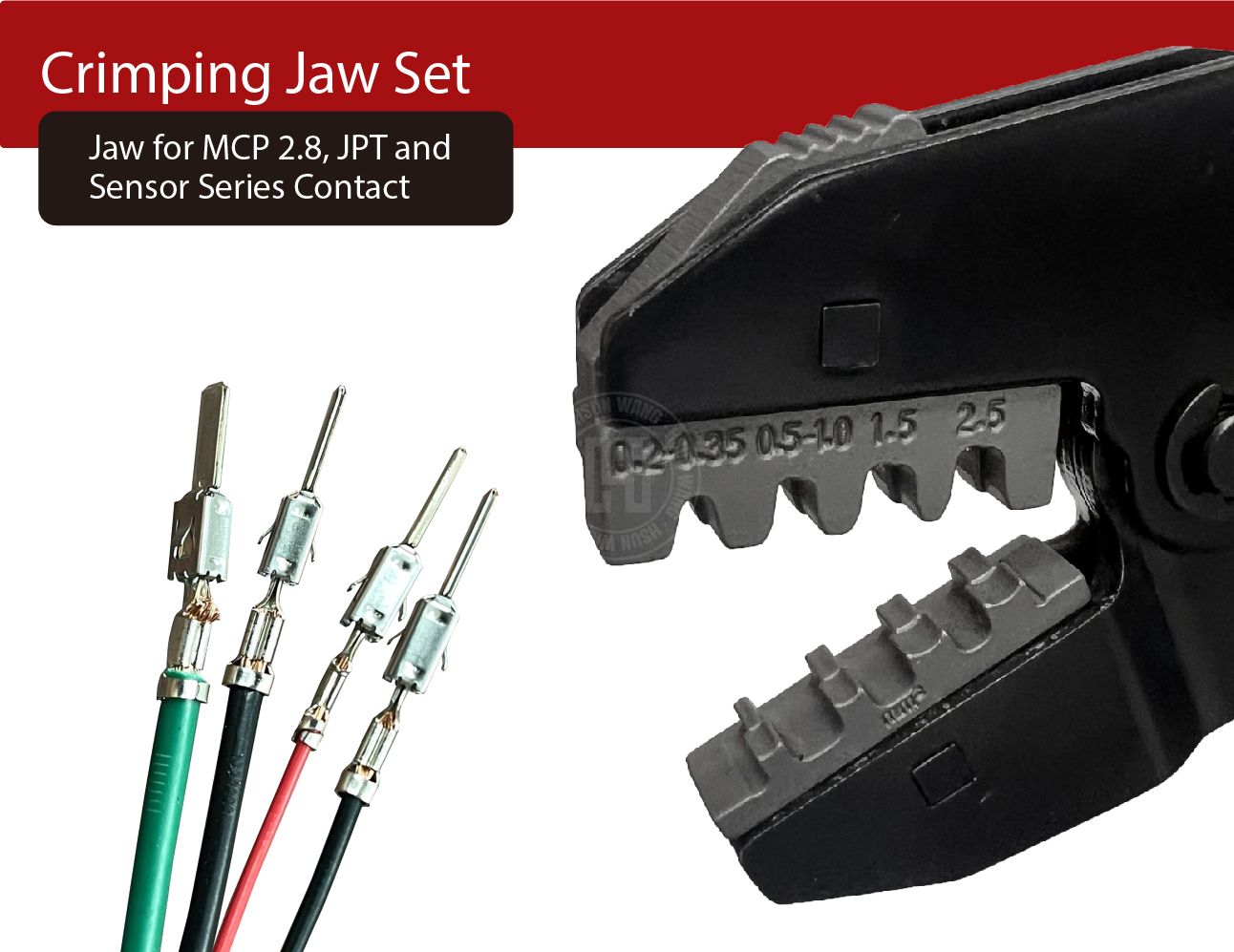J12JL5-Jaw-crimp-crimping-crimp tool-crimping tool-crimp wire-ferrule crimp-ratchet crimp-Taiwan Manufacturer-hsunwang-licrim-hsunwang.com