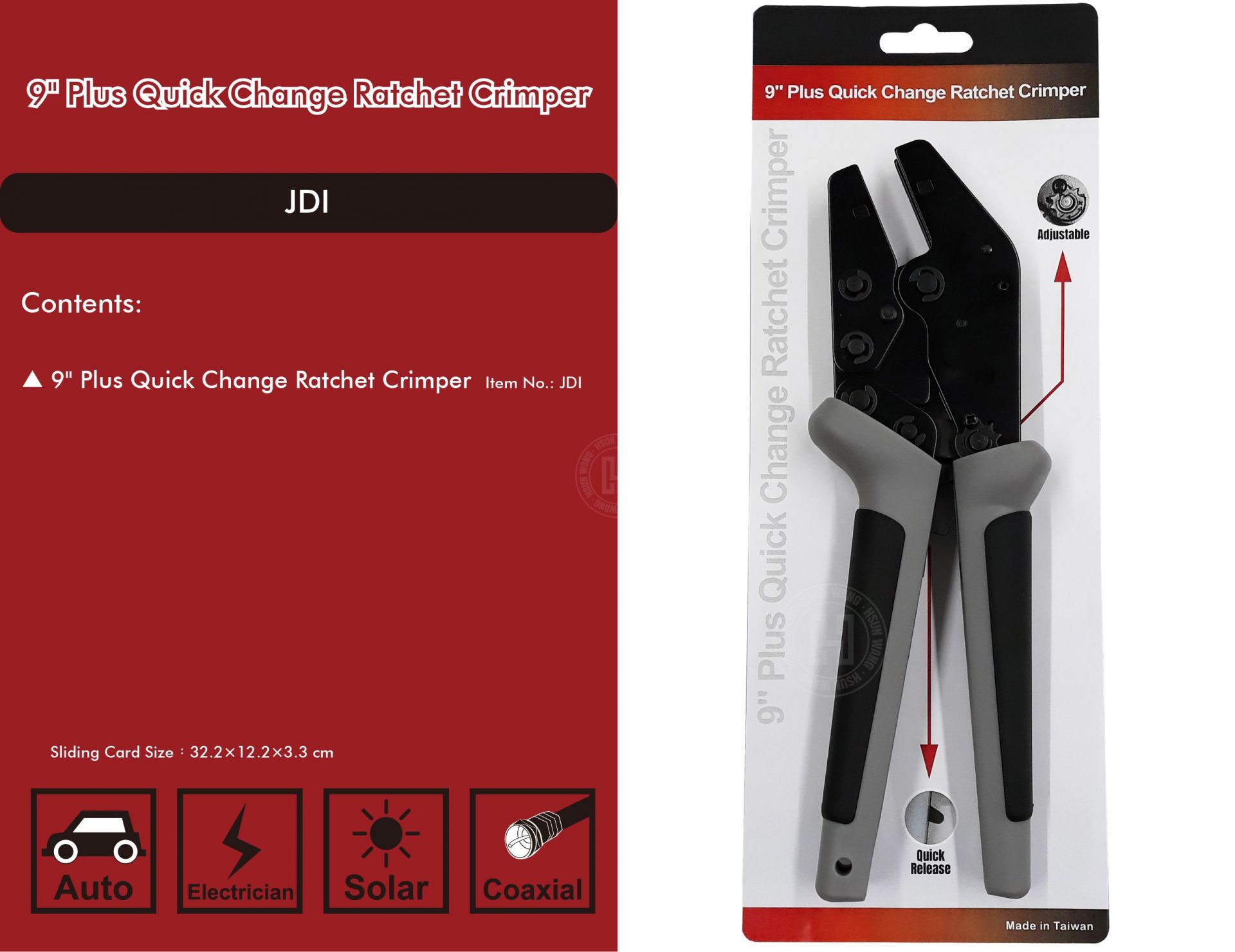 taiwan Crimping Tool for Quick Change Crimping Jaws jdi-JDI-Jaw-crimp-crimping-crimp tool-crimping tool-crimp wire-ferrule crimp-ratchet crimp-Taiwan Manufacturer-hsunwang-licrim-hsunwang.com
