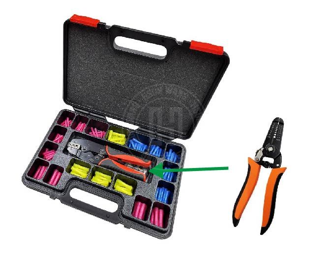 JB164AA33-Open Barrel Terminal-Crimping Jaw-Quick Change System-Heat Shrink Butt Connector-Quick Change Crimping Jaw-2