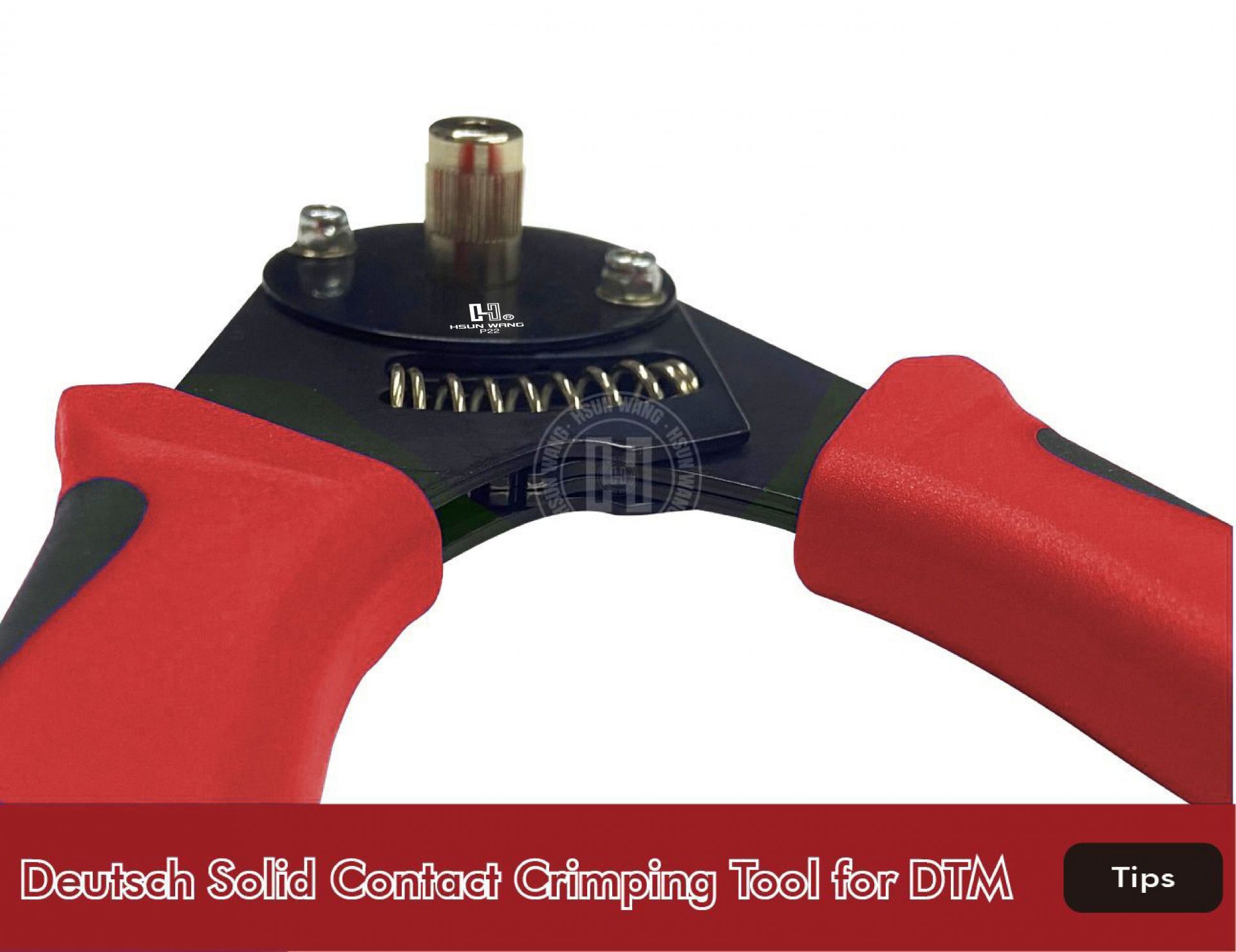 Deutsch Solid crimper p22mc-P22mc-Jaw-crimp-crimping-crimp tool-crimping tool-crimp wire-ferrule crimp-ratchet crimp-Taiwan Manufacturer-hsunwang-licrim-hsunwang.com
