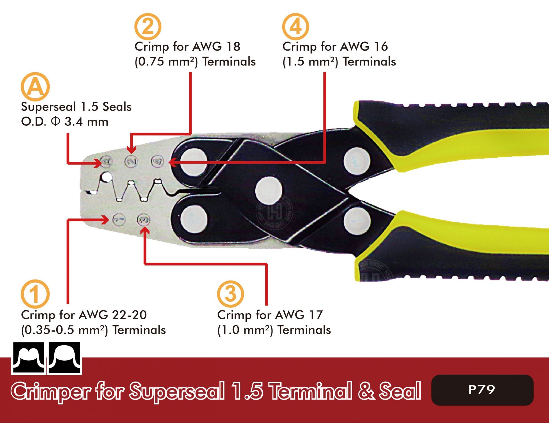 taiwan crimping tool-P79233KEJaw-crimp-crimping-crimp tool-crimping tool-crimp wire-ferrule crimp-ratchet crimp-Taiwan Manufacturer-hsunwang-licrim-hsunwang.com
