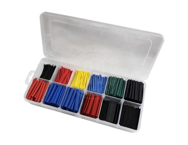 S00560HC 560PCE Colorful  Heat Shrink Tube Set-S00560HC-Jaw-crimp-crimping-crimp tool-crimping tool-crimp wire-ferrule crimp-ratchet crimp-Taiwan Manufacturer-Insulated terminal-non Insulated terminal-hsunwang-licrim-hsunwang.com
