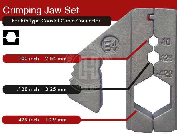 Quick Change Crimping Jaw J12JE4-J12JE4-Jaw-crimp-crimping-crimp tool-crimping tool-hsunwang-licrim-hsunwang.com