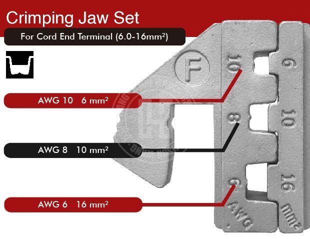 J12JF Jaw for Ferrule Terminals-J12JF-Jaw-crimp-crimping-crimp tool-crimping tool-hsunwang-licrim-hsunwang.com