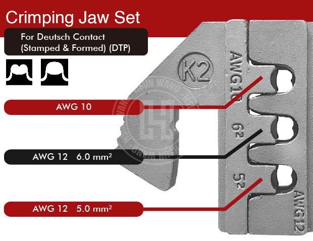 J12JK2 DTP Contact and Quick Change Crimping Jaw -deutsch Stamped &amp;amp;amp;amp; Formed crimping tool-J12JK2-Jaw-crimp-crimping-crimp tool-crimping tool-hsunwang-licrim-hsunwang.com
