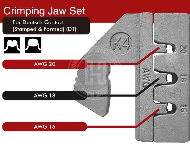 deutsch Stamped &amp;amp; Formed crimping tool j12jk4-J12JK4-Jaw-crimp-crimping-crimp tool-crimping tool-hsunwang-licrim-hsunwang.com
